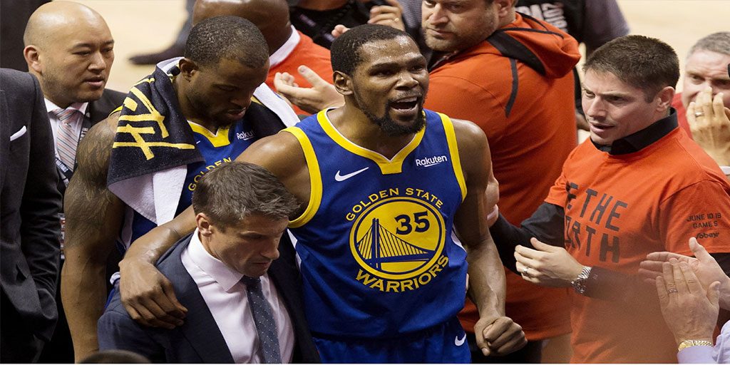 Durant suffers Achilles injury in Game 5 of Finals | St ...