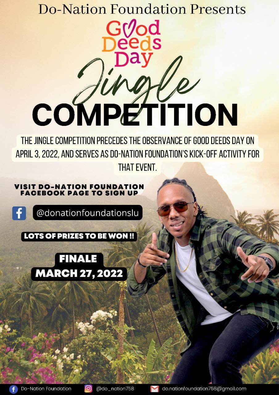 Good Deeds Day Jingle Competition poster