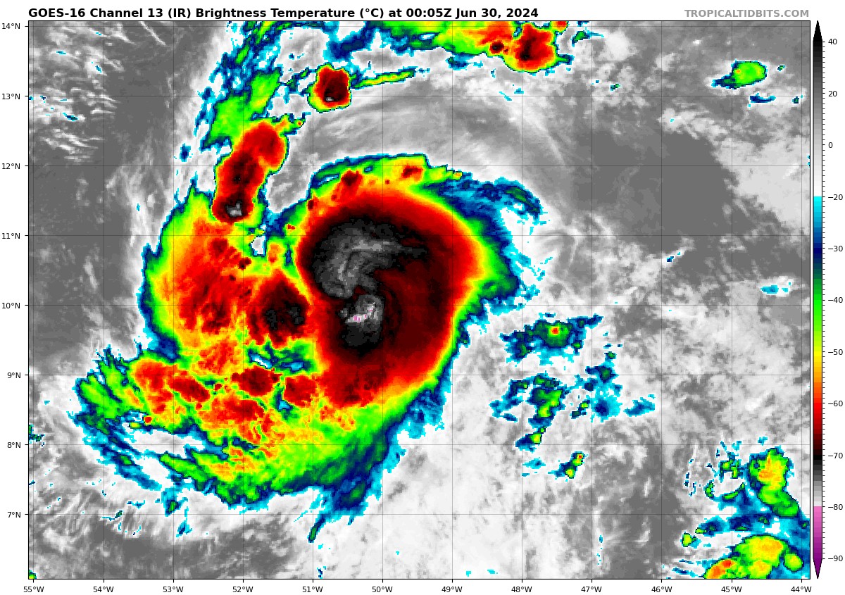 Beryl Winds Increase To 80 Mph, Rapid Intensification Expected - St 